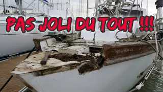 ❗ VLOG 121 ❗ On découvre l’ampleur de travaux sur le voilier !!!