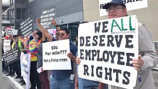 JUST IN: Uber & Lyft, DoorDash Drivers Strike NATIONWIDE For More Pay!