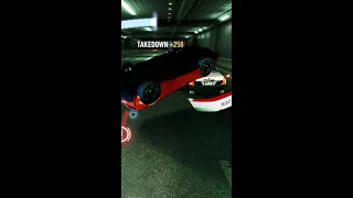 Upside down Cop Takedown NFS No Limits