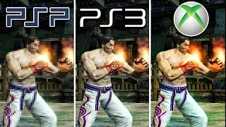 Tekken 6 (2007) PSP vs PS3 vs XBOX 360 (Which One is Better?)