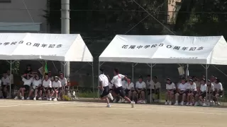 陸さん中学最後の運動会（選抜リレー）