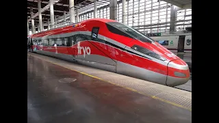 'Iryo' Bullet Train Service from Madrid to Barcelona Spain