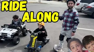 The Boys Are Back In Town With Their Wheels | Hoverboard | Power Rider | Big ‘Ol Truck |