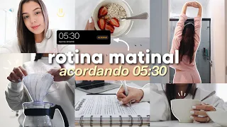 5AM - ROTINA MATINAL PRODUTIVA | hábitos, dia a dia e dicas de sono com Emma Colchões.