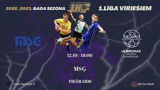 MSĢ II - Ulbroka SK | LČ handbolā 1. līga 2022/2023