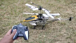 RC Helicopter HX 708 Unboxing and and test  Remote Control