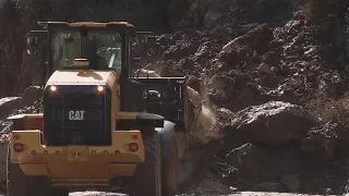 After rain in California, mudslides close roads in Malibu