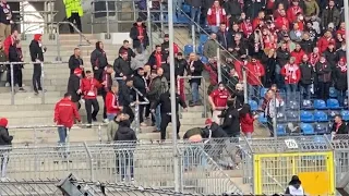 Schlägerei Waldhof Mannheim : 1.FC Kaiserslautern Ausschreitungen 20.02.22