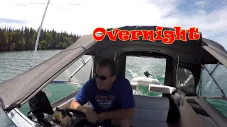 First Overnight trip Sea Ray Sundancer 230 Lake Superior Ontario