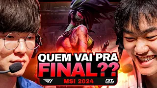 T1 x BLG: QUEM ENFRENTA A GENG NA FINAL? | RESUMO MSI - ILHA DAS LENDAS