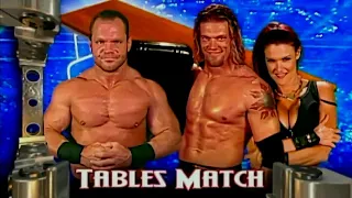 Chris Benoit vs Edge Tables Match RAW May 30,2005