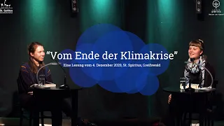 Lesung aus: "Vom Ende der Klimakrise" von Luisa Neubauer, mit Synna und Sophie