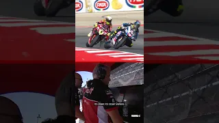 Razgatlioglu vs Bautista in Race 2 from the pits' point of view 😮‍💨 | #PRTWorldSBK 🇵🇹