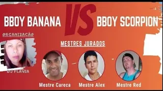 Bboy Banana vs Bboy Scorpion desafio de Powermove🔥online