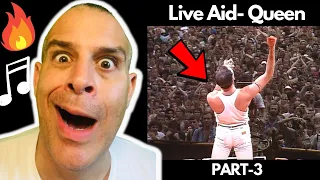 QUEEN LIVE AID 1985 | REACTION | "CRAZY LITTLE THING CALLED LOVE" | PART 3