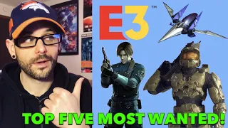 E3 2019: Top 5 Most Wanted Game Reveals! | Ro2R
