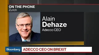 Adecco CEO on Earnings, Wages in the U.S., Employment Trends
