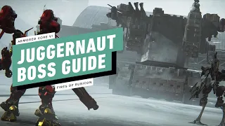 Armored Core VI Gameplay Walkthrough – Boss Guide - JUGGERNAUT