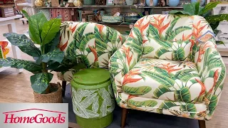 HOMEGOODS SHOP WITH ME FURNITURE ARMCHAIRS TABLES DECOR PATIO FURNITURE SHOPPING STORE WALK THROUGH