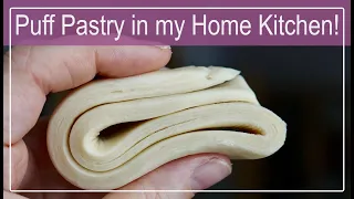 How to Make Puff Pastry | (Successful) Attempt at Making Laminated Dough in my Home Kitchen!