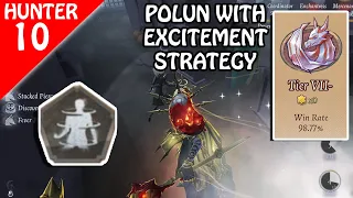 Polun Excitement Strategy - Hunter Rank #10 (Identity v)