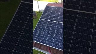 560euro Fertig mit dem aufbau #balkonkraftwerk #photovoltaikanlage  #sonnenenergie #pv #viral