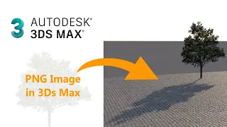 How to use PNG image in 3Ds Max
