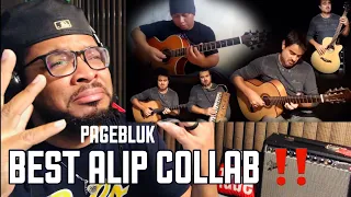 kolaborasi terbaik Alip Ba Ta Pagebluk Andrea Pistilli - GUITARIST REACTION