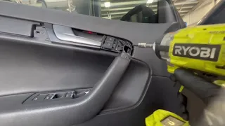How to remove door panel / window motor on Audi A3 2005 - 2013
