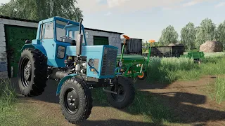 КУПИЛ ПЕРВЫЙ ТРАКТОР НА ФЕРМУ И ЗАБРАЛ ПОДАРОК! FARMING SIMULATOR19