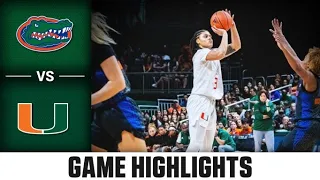 Florida vs. Miami Women's Basketball Highlights (2022-23)