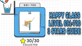 Happy Glass Level 691-700 | 3 Stars Guide