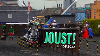 #SportsJousting & Medieval Horse Riding Games // #RoyalArmouries #LeedsCity2022 #Jousting