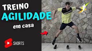 TREINO DE AGILIDADE EM CASA SEM EQUIPAMENTOS | Futebol | #Shorts