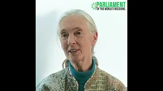 Jane Goodall at the 2004 Parliament of the World Religions