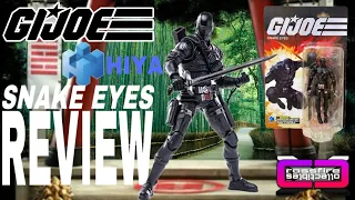 cXc G.I. Joe Hiya Toys Exquisite Mini SNAKE EYES 1:18 scale figure Review