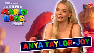 Anya Taylor-Joy Is Starting A Music Career?! | The Super Mario Bros Movie Interview