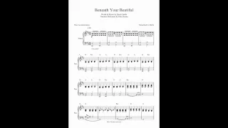 Beneath Your Beautiful by Labrinth ft. Emeli Sandé - Piano Accompaniment (Sheet Music)