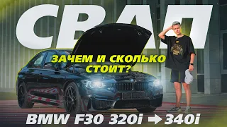 СВАП BMW 340i B58. Зачем и сколько стоит?