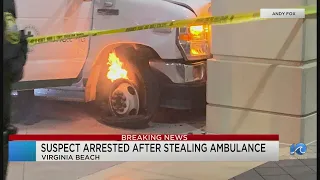 Ambulance stolen from Virginia Beach hospital