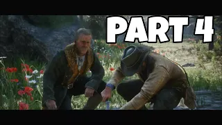 RED DEAD REDEMPTION 2 Walkthrough Gameplay Part 4 - Paying a Social Call (PS4)