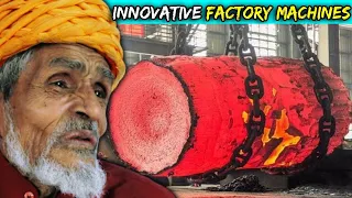 Villagers React To Innovative Factory Machines ! Tribal People React To Innovative Factory Machines