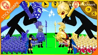 XIPHOS, SPEAROS, MEGA GRIFFON ICE VS GOLDEN FINAL BOSS, XIPHOS | Stick War Legacy Mod | Stick789Apk