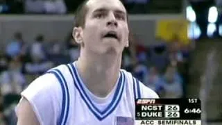 J.J. Redick 35 points vs NC State - 2005 ACC Tournament