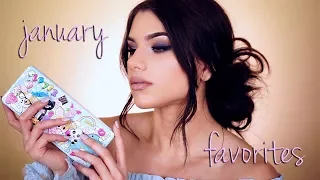 GET READY WITH ME! GLAM MAKEUP TUTORIAL Using JANUARY FAVORITES!