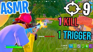 ASMR Gaming 😴 Fortnite 1 Kill = 1 Trigger Relaxing Mouth Sounds 🎮🎧 Controller Sounds + Whispering 💤