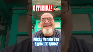 🥳 OFFICIAL!! #vandeven signs ✍🏼 #tottenham #spurs #transfer #thfc #coys