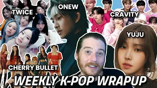 TWICE, ONEW, CRAVITY, Cherry Bullet, & YUJU Reactions [K-Pop Wrap-Up | 3.10.23]