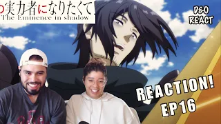 Reaction! The Eminence In Shadow Episode 16 Reaction!!