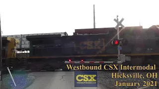 Railfanning: Hicksville, OH (CSX TRAIN MEET)